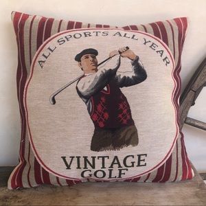 HINES of OXFORD ENGLAND Nice GOLF Down PILLOW NEW!